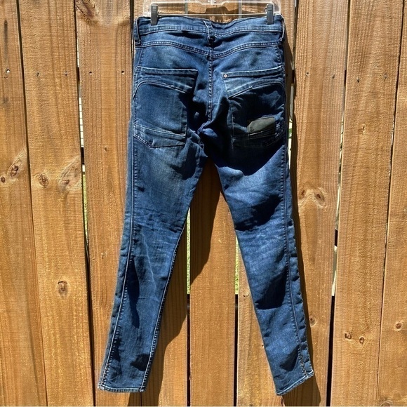 31 H & M Fit SQIN skinny Jeans big back pockets High waist - Picture 8 of 16